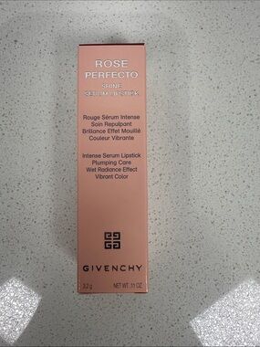 [MAKEUP] Givenchy Rose Perfecto Shine Serum Lipstick 117 Brand New Discontinued